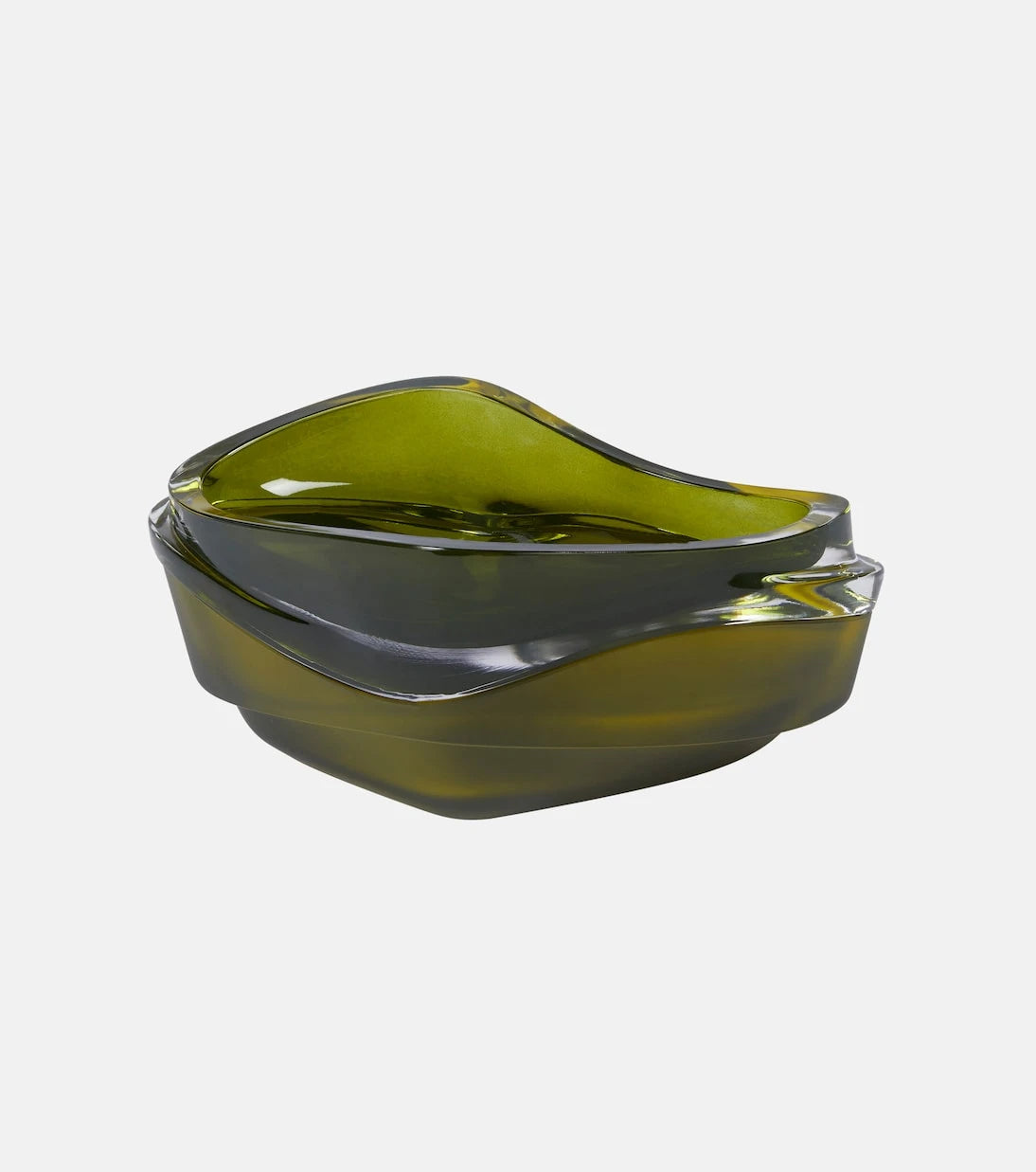 Zaha Hadid Design - Plex set of 2 crystal decorative trays