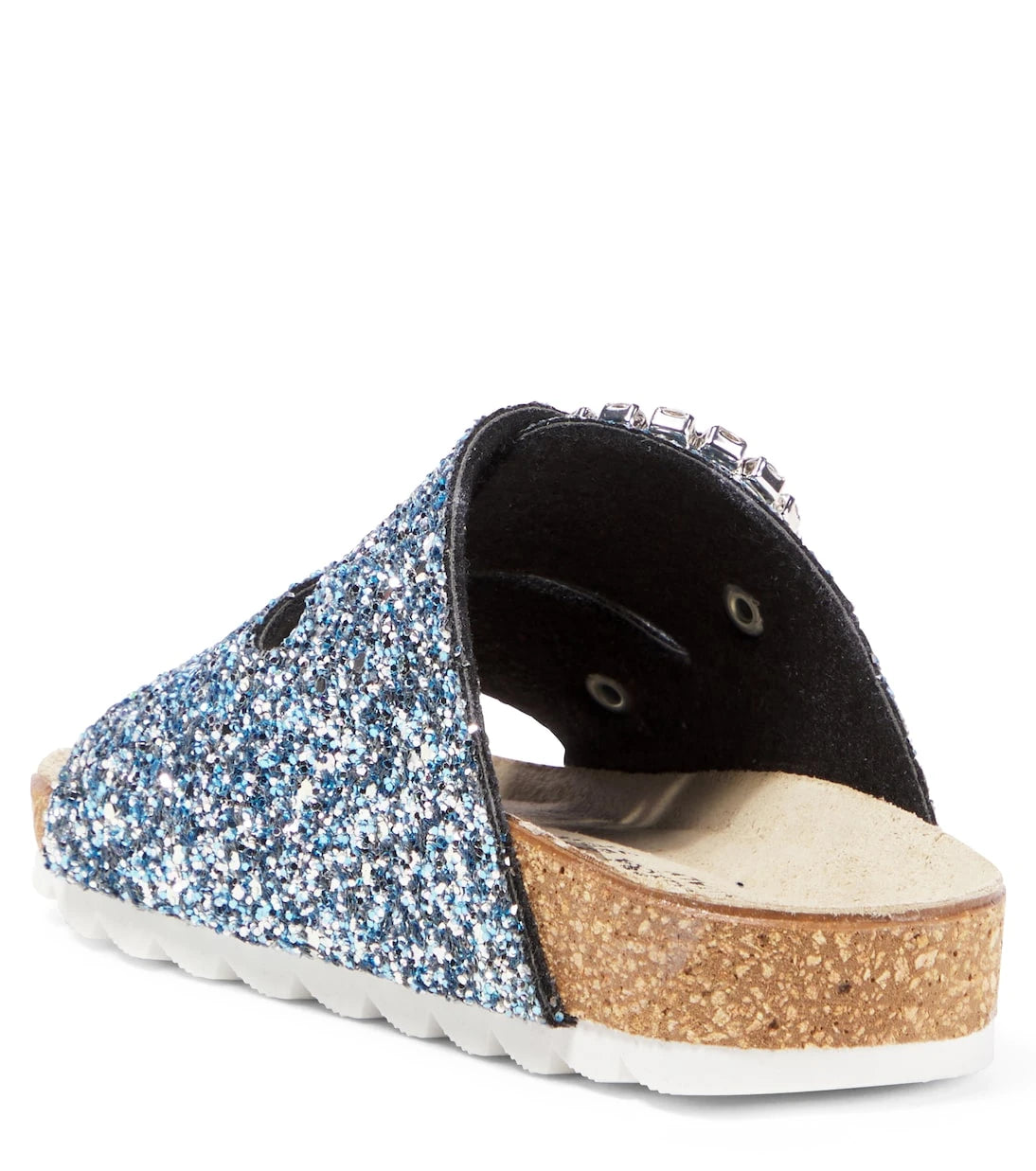 Monnalisa - Glitter embellished sandals