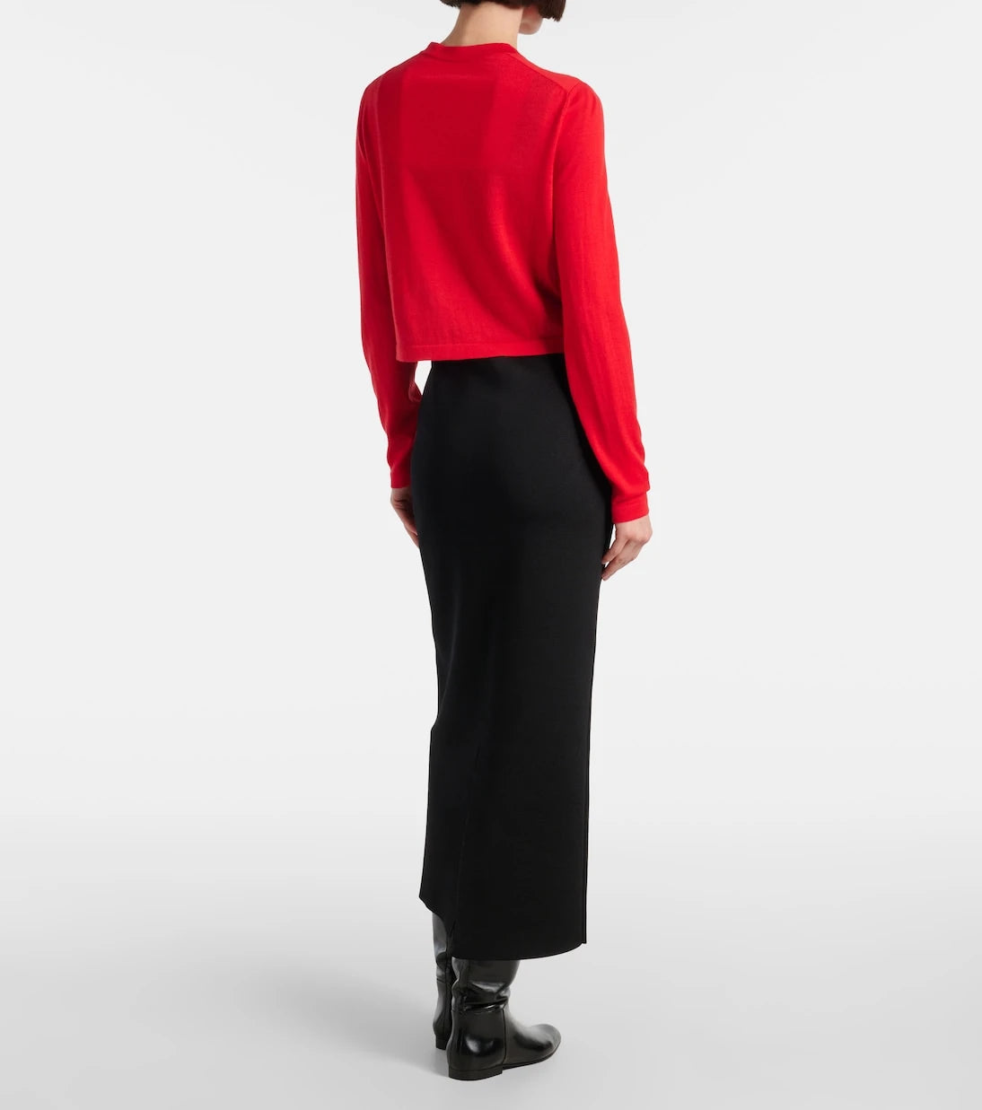 Khaite - Brieta wool-blend cardigan