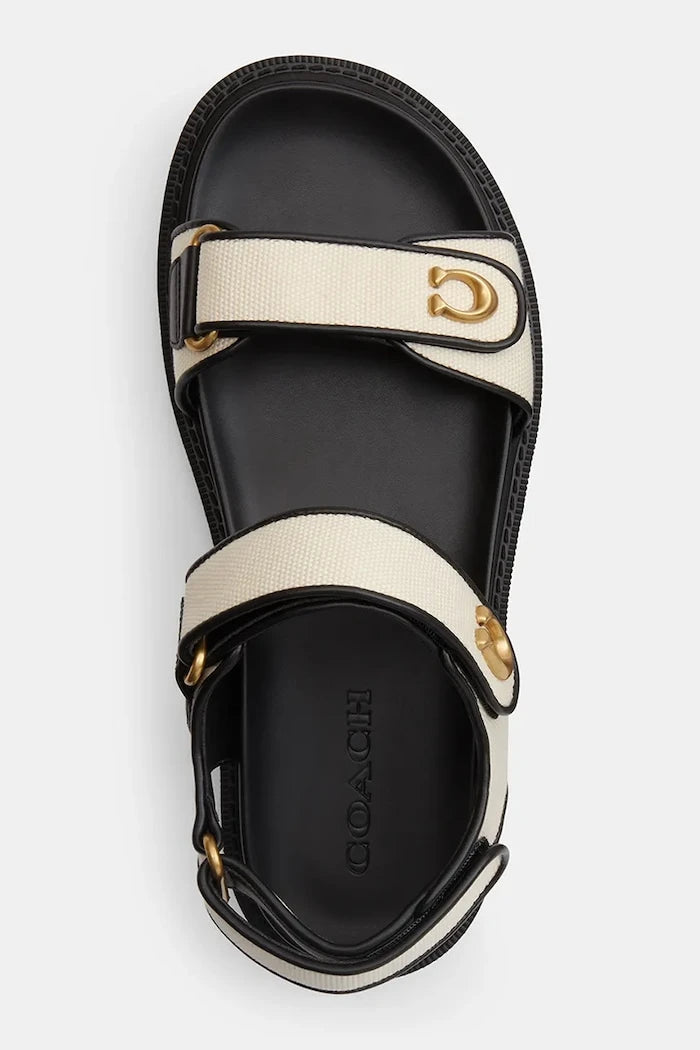Coach Brynn Canvas Sandal Kadın Sandali
