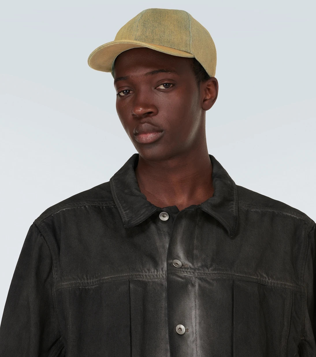 Rick Owens - Denim baseball cap