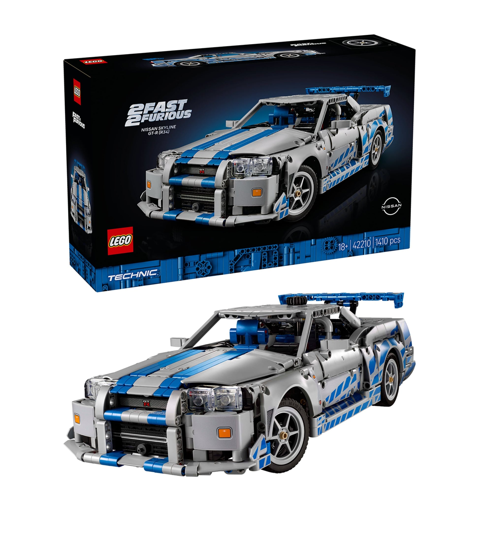 2 Fast 2 Furious Nissan Skyline GT-R (R34) Car 42210