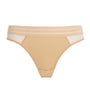 Maison Lejaby Beige Mesh-Insert Nufit Tanga