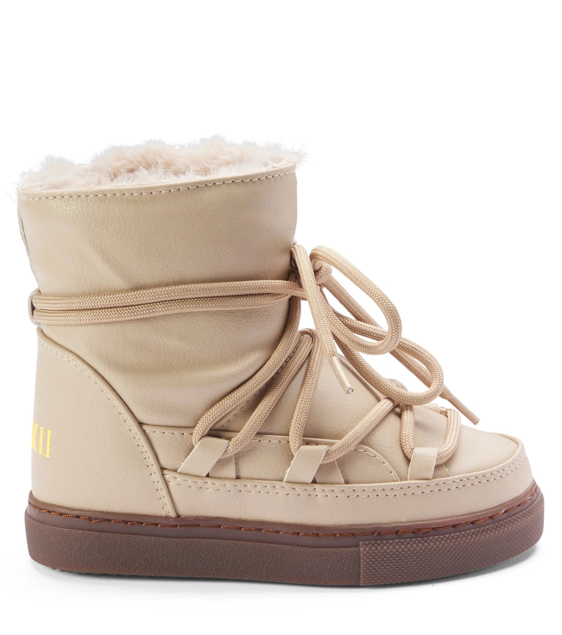 Inuikii Kids - Grape faux leather snow boots