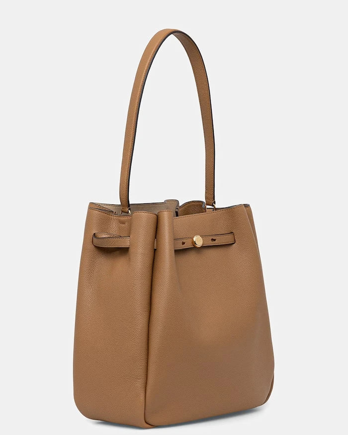 Tory Burch чанта tote дамска от кожа Romy