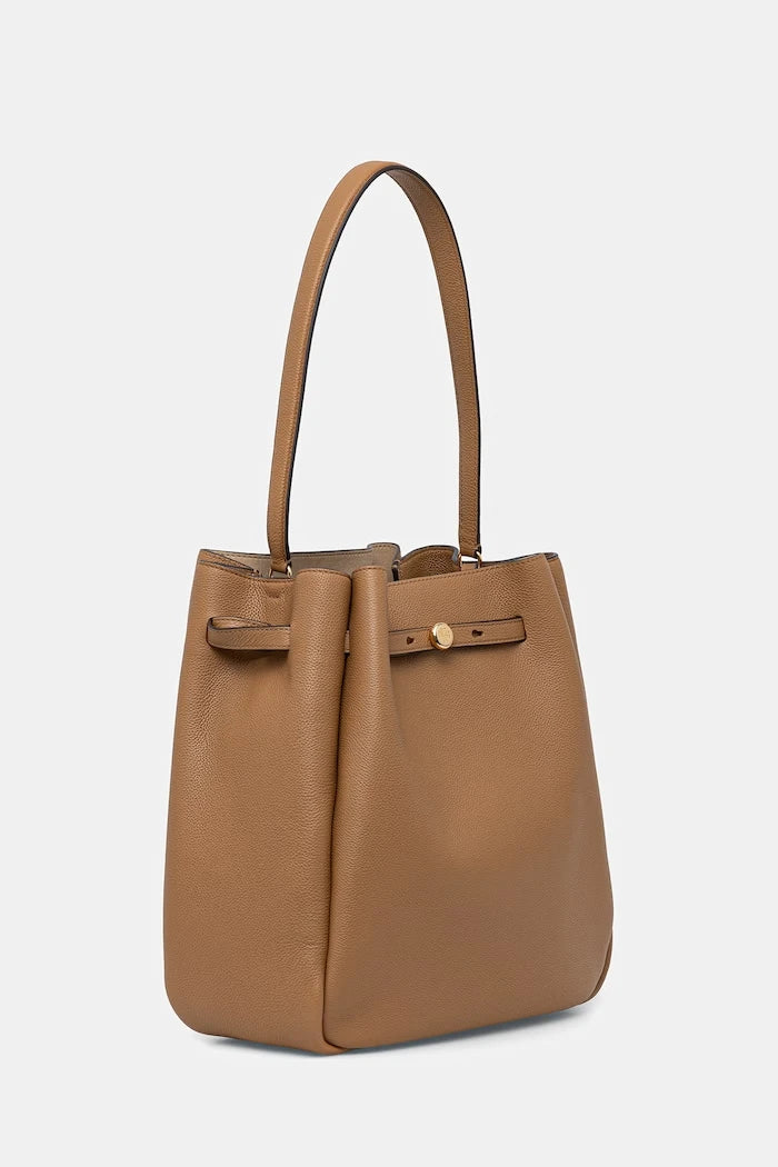 Tory Burch чанта tote дамска от кожа Romy