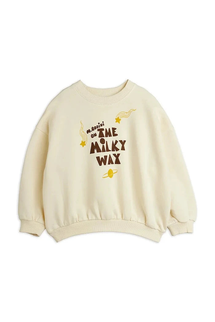 Mini Rodini The Milky Way Çocuk Pamuklu Sweatshirt