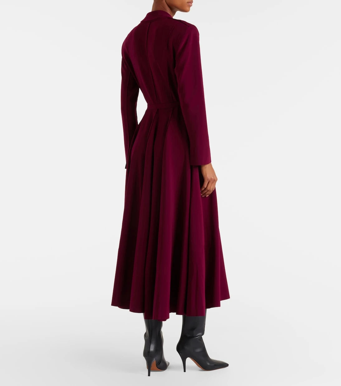 Norma Kamali - Belted midi dress