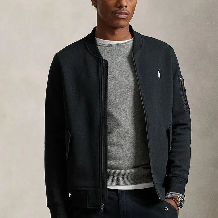 Polo Ralph Lauren pamuklu erkek fermuarlı sweatshirt