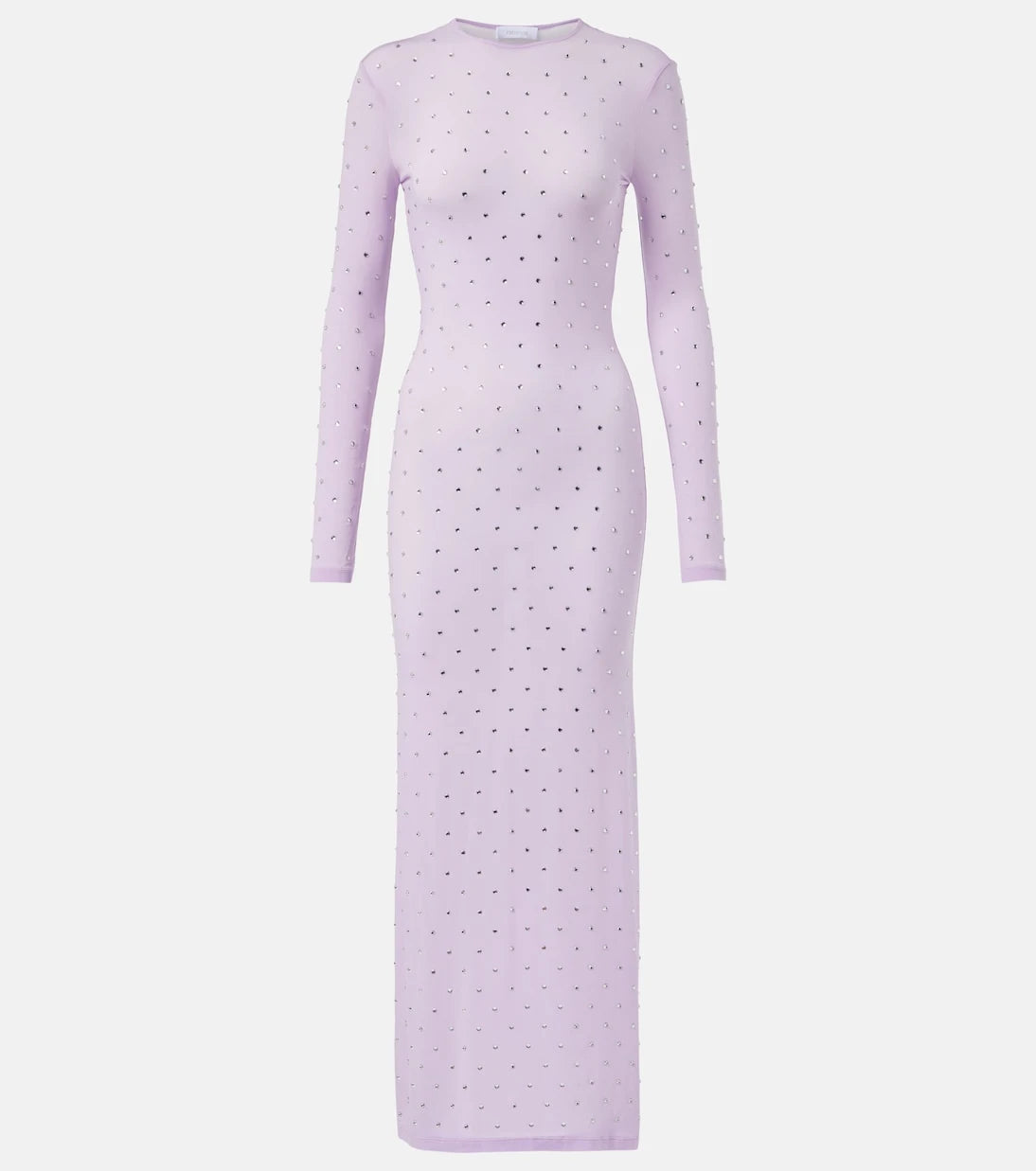 Rabanne - Second Skin embellished jersey maxi dress