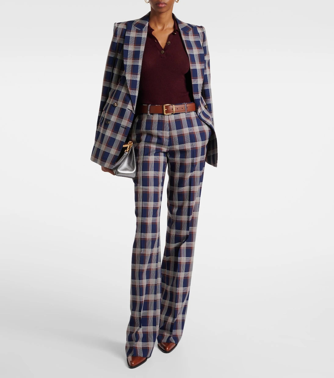 Etro - Printed wool and cotton polo sweater