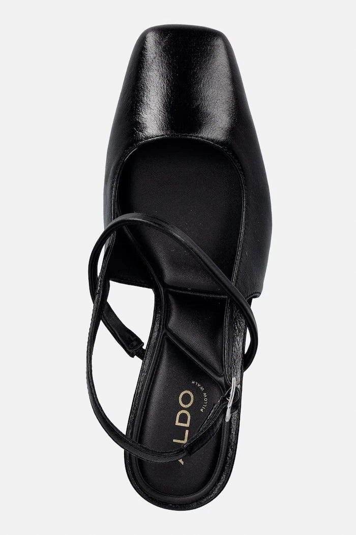 Aldo обувки с дебел ток от кожа WERAWETH