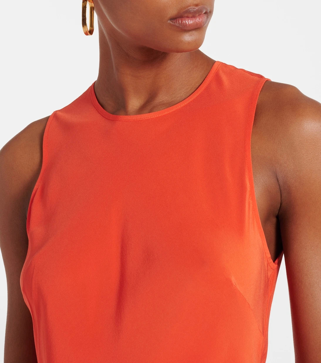 Asceno - Valencia silk maxi dress