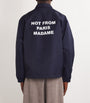 Drôle De Monsieur Navy Graphic Print Jacket