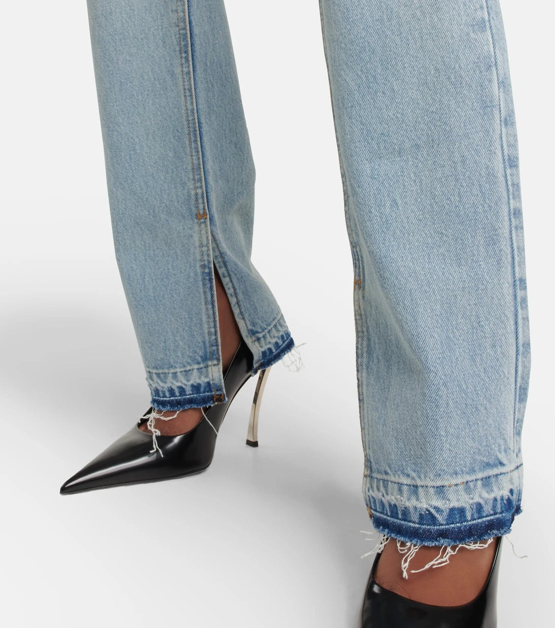 Re/Done - High-rise bootcut jeans