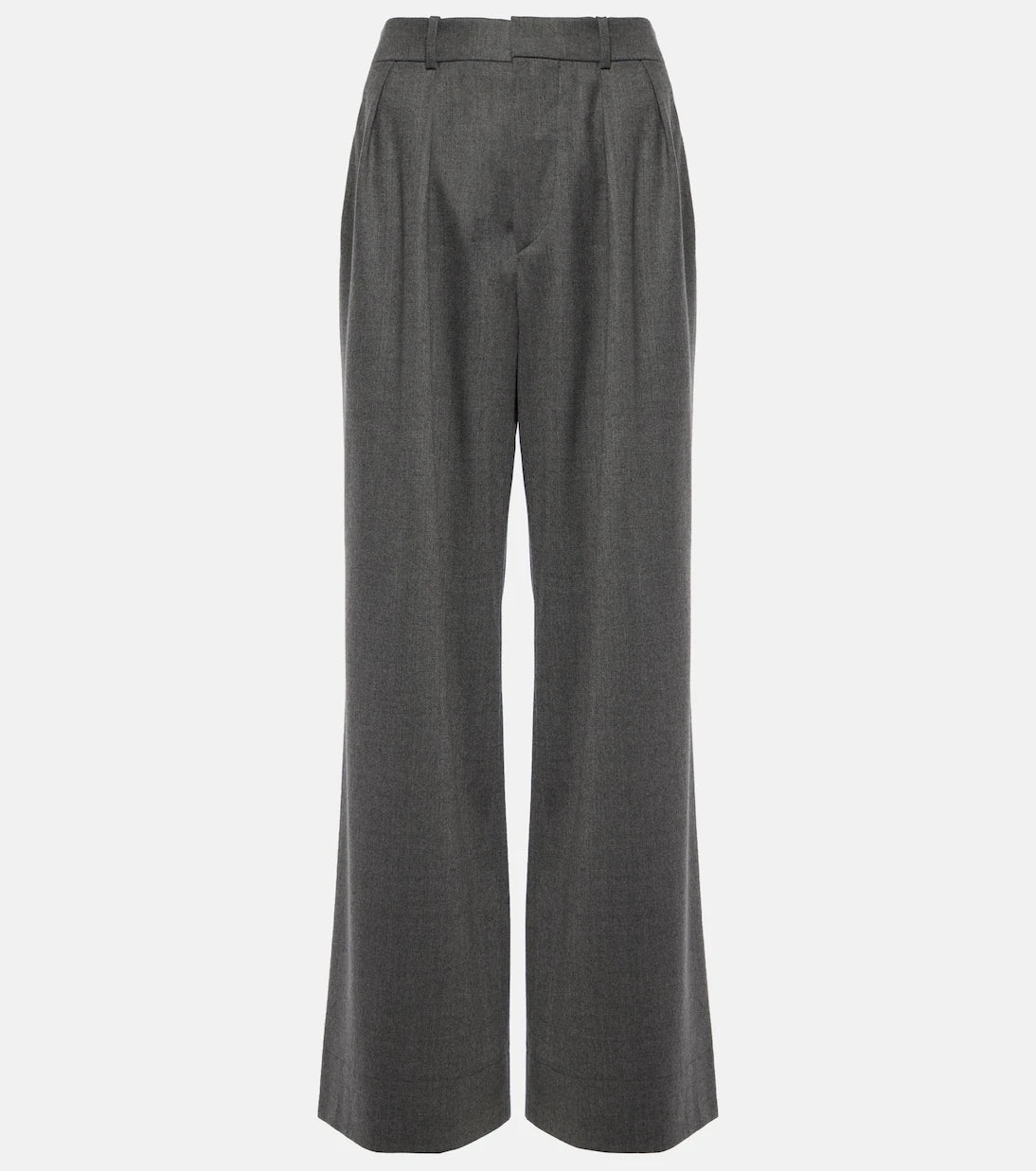 Wardrobe.NYC - Low-rise wool flannel wide-leg pants