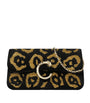 Mini Beaded Panthère de Cartier Shoulder Bag BLACK