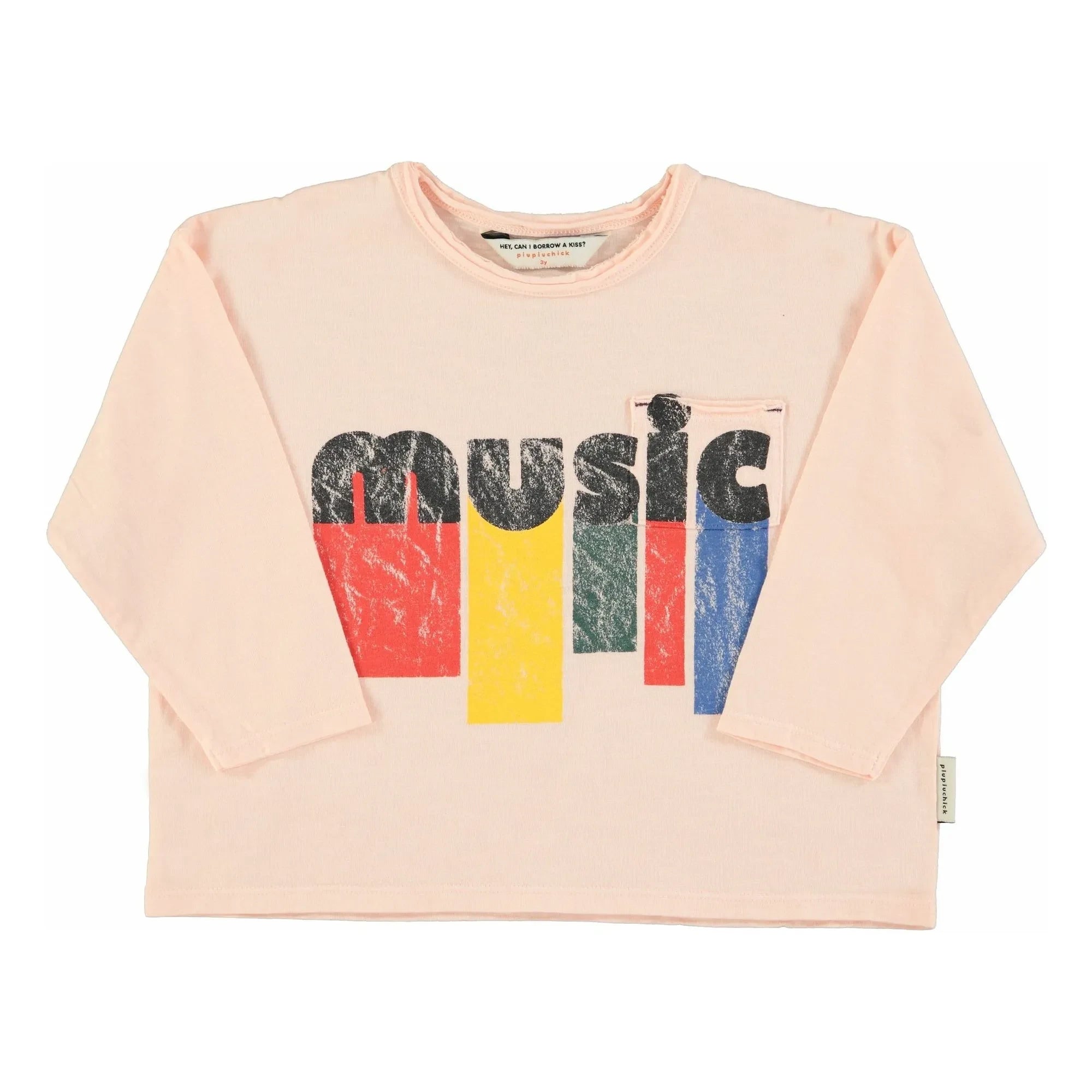 Piupiuchick - Music T-shirt | Pale Pink