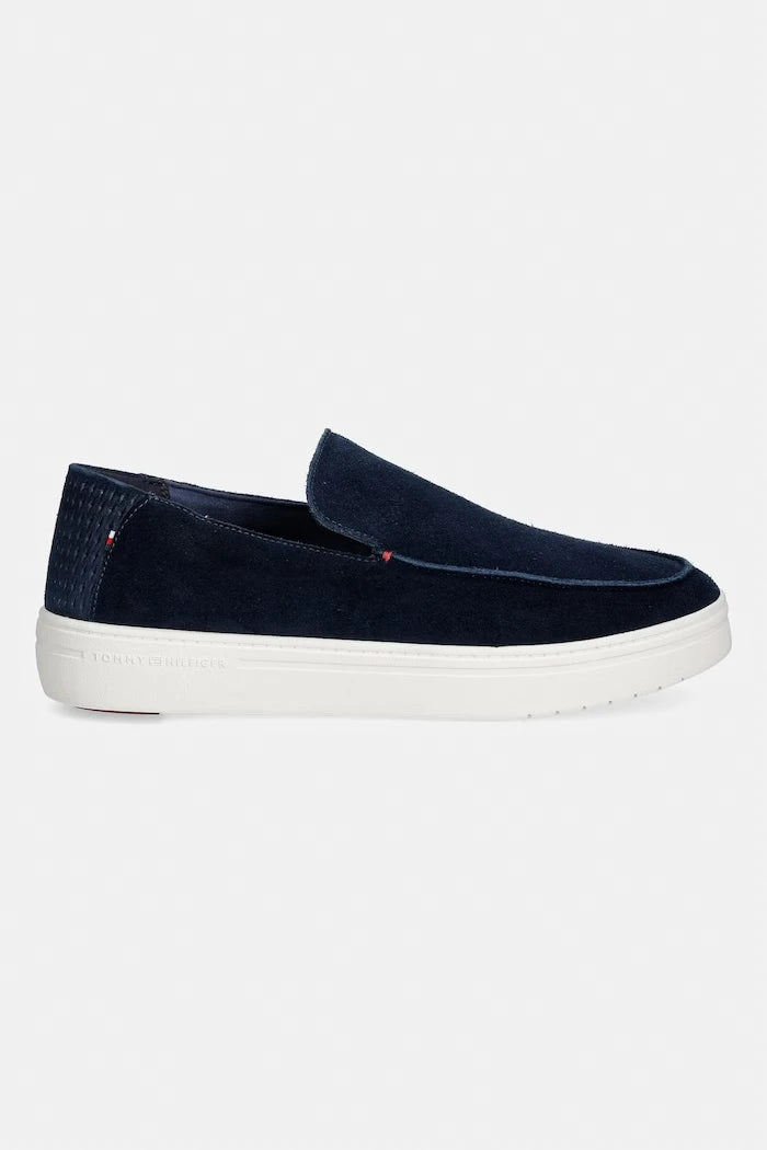 Tommy Hilfiger Erkek Süet Mokasen MODERN LIGHT SUEDE LOAFER