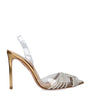 Plexi Gatsby Slingback Heels 105 GOLD
