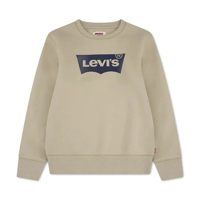 Levi's çocuk pamuklu BATWING CREWNECK sweatshirt