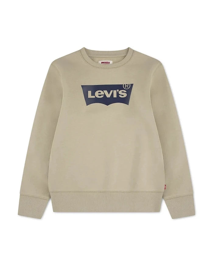 Levi's çocuk pamuklu BATWING CREWNECK sweatshirt