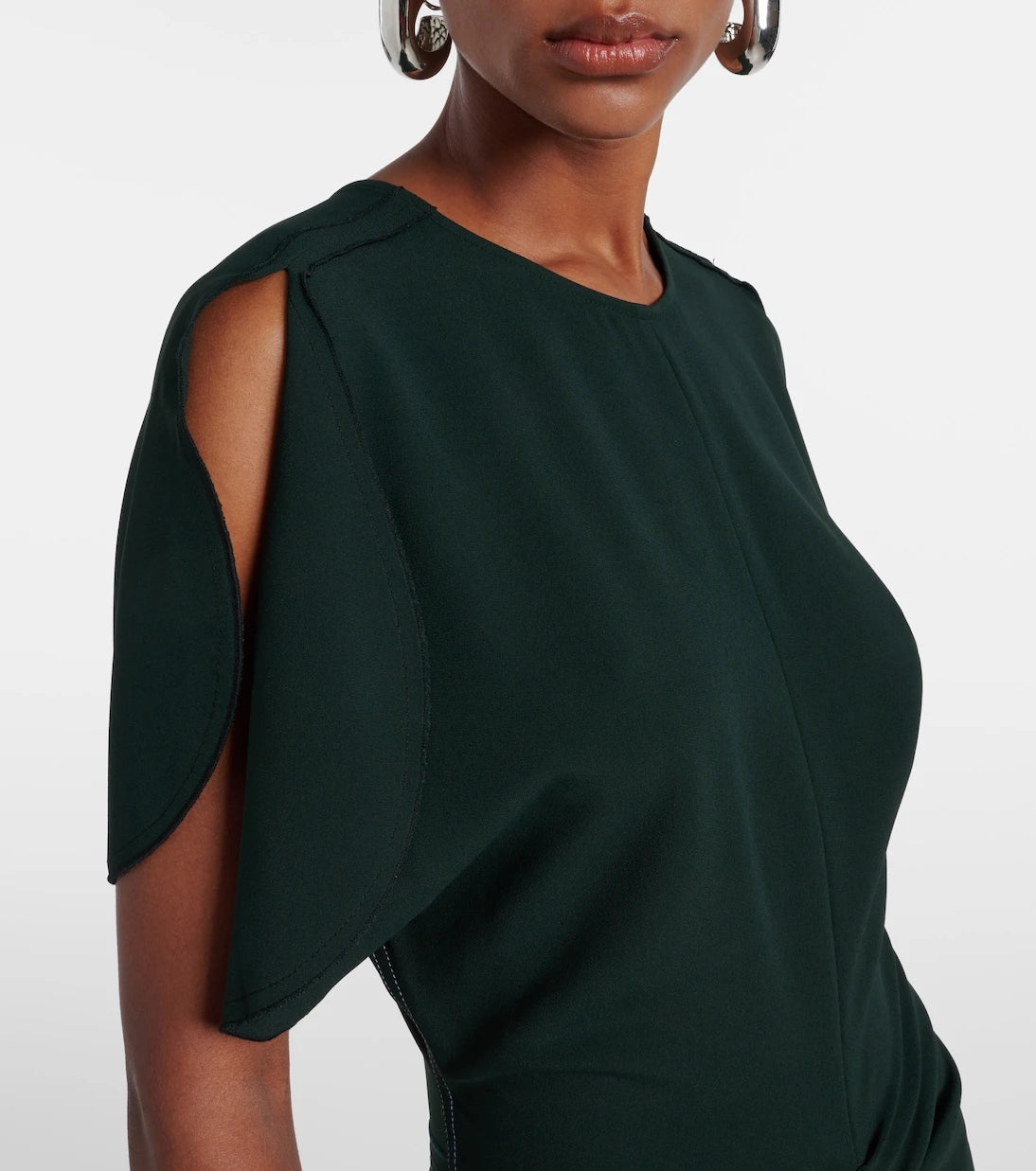 Victoria Beckham - Gathered midi dress