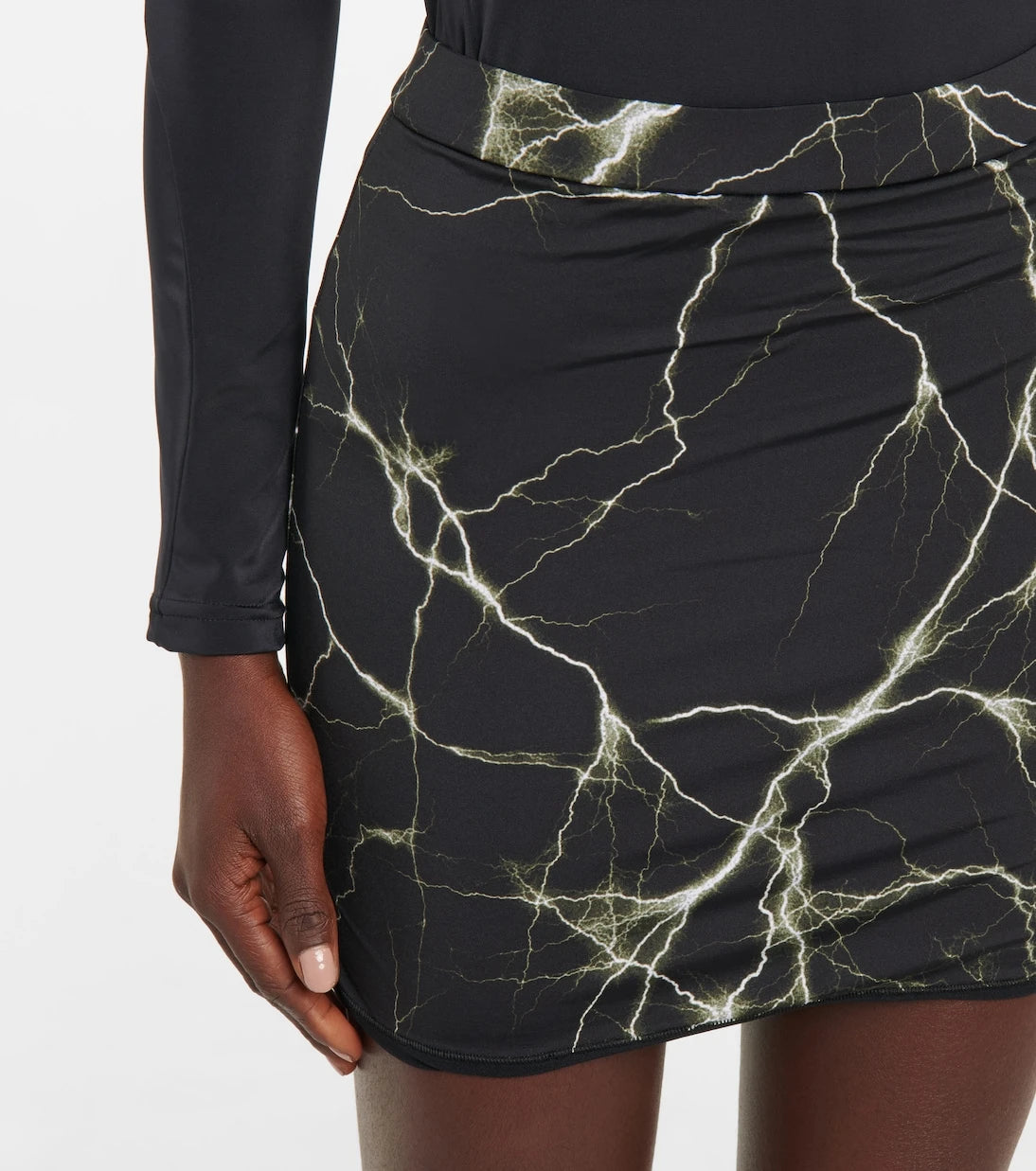 Vetements - Printed miniskirt