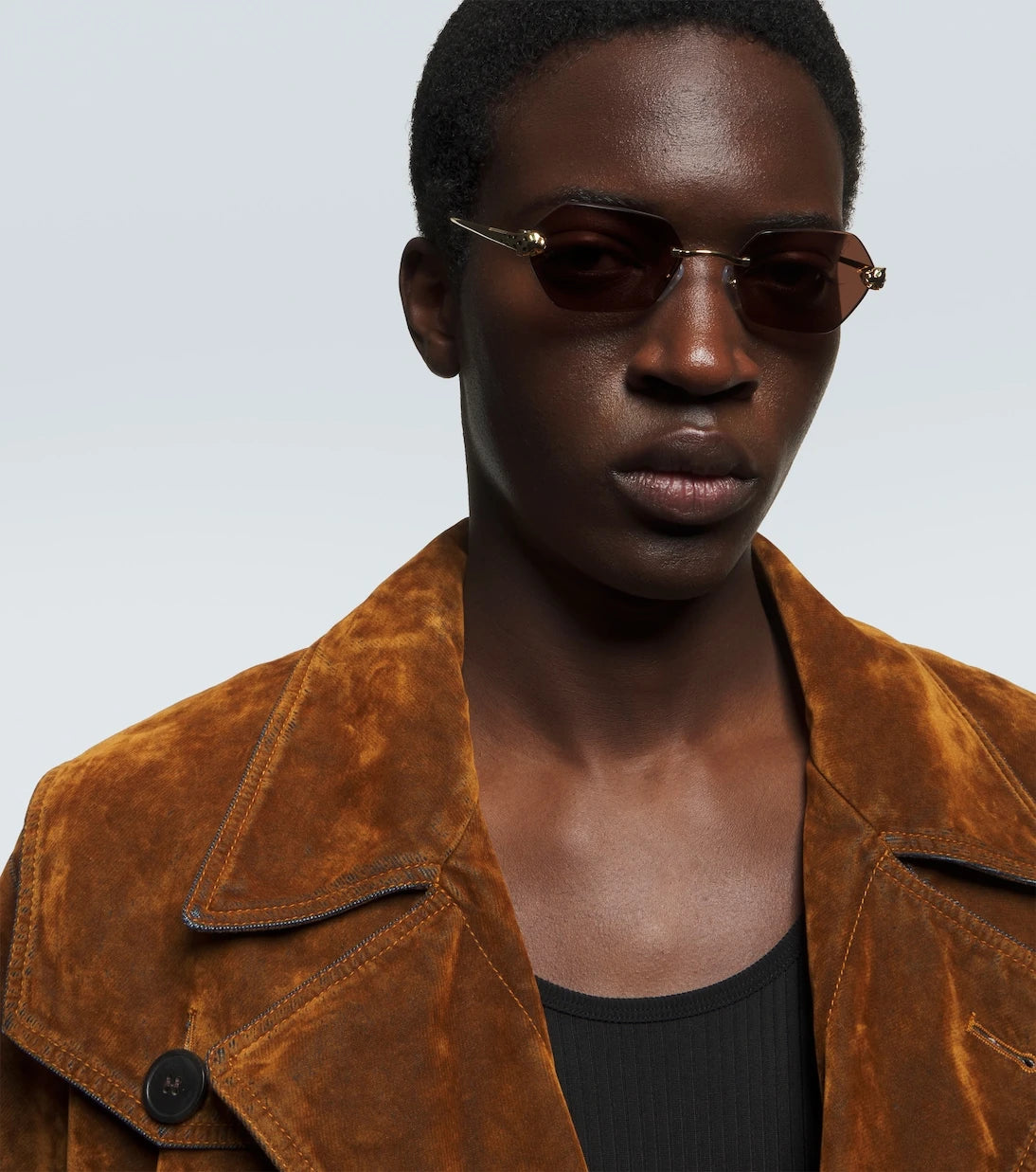 Cartier Eyewear Collection - Panthère De Cartier square sunglasses
