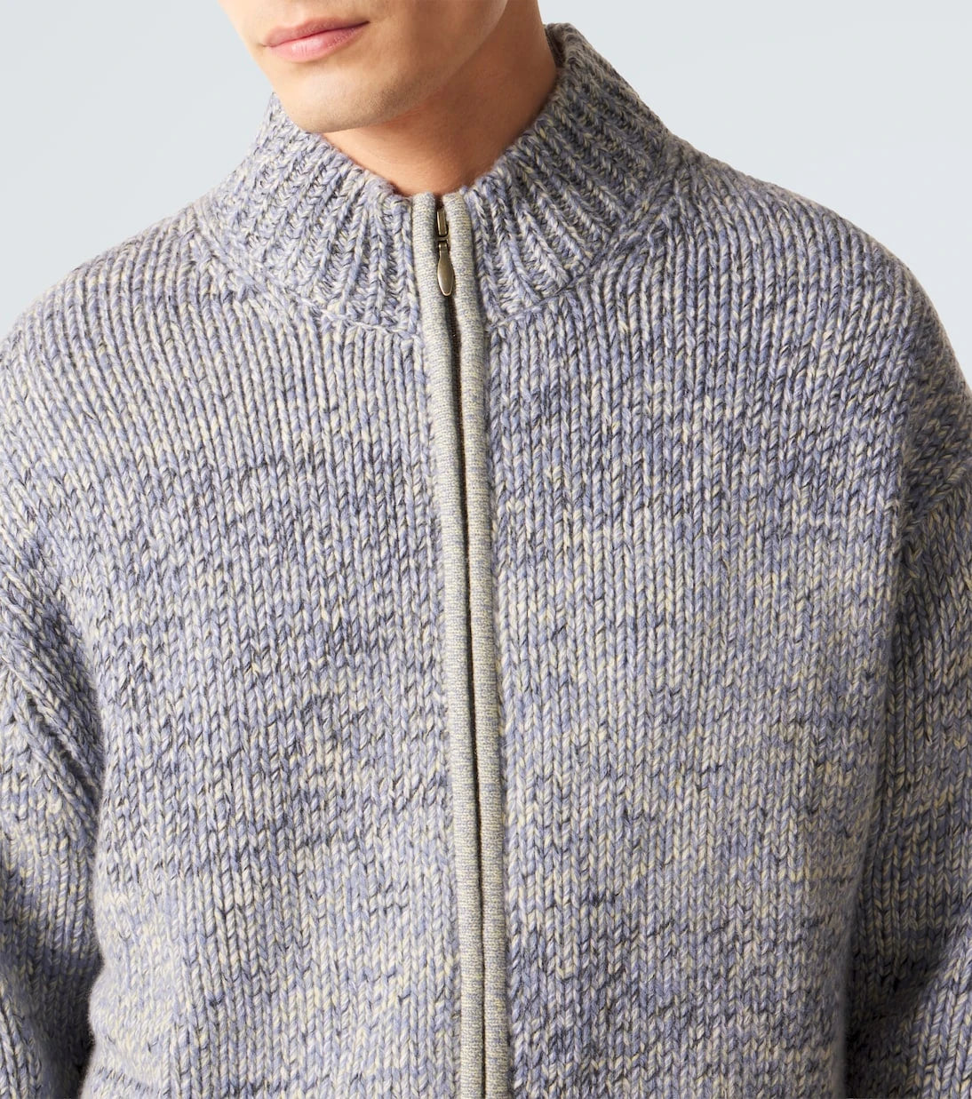 Le Kasha - Lamdu cashmere zip-up cardigan