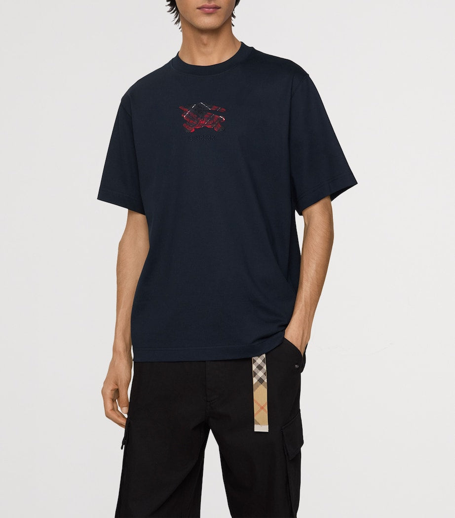 Burberry Cotton Check-EKD T-Shirt