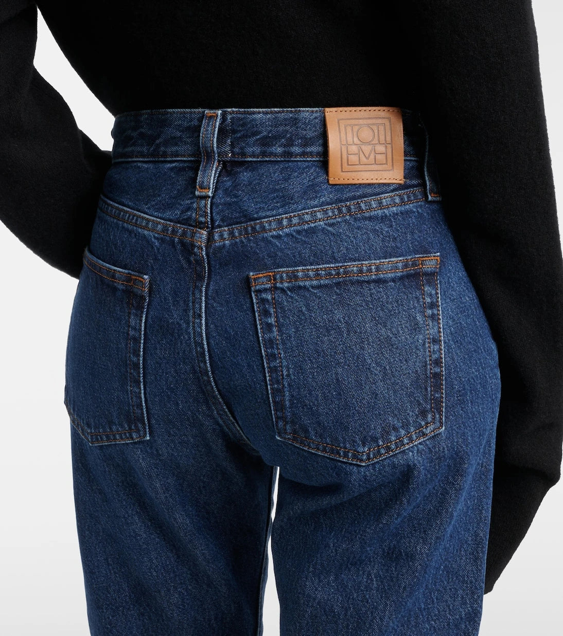 Toteme - Twisted Seam mid-rise straight jeans