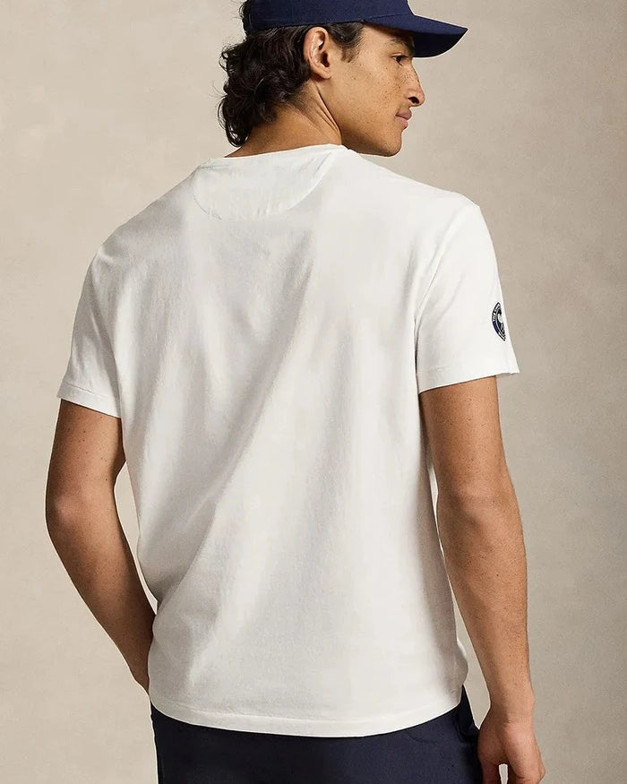 Polo Ralph Lauren erkek pamuklu Wimbledon tişört