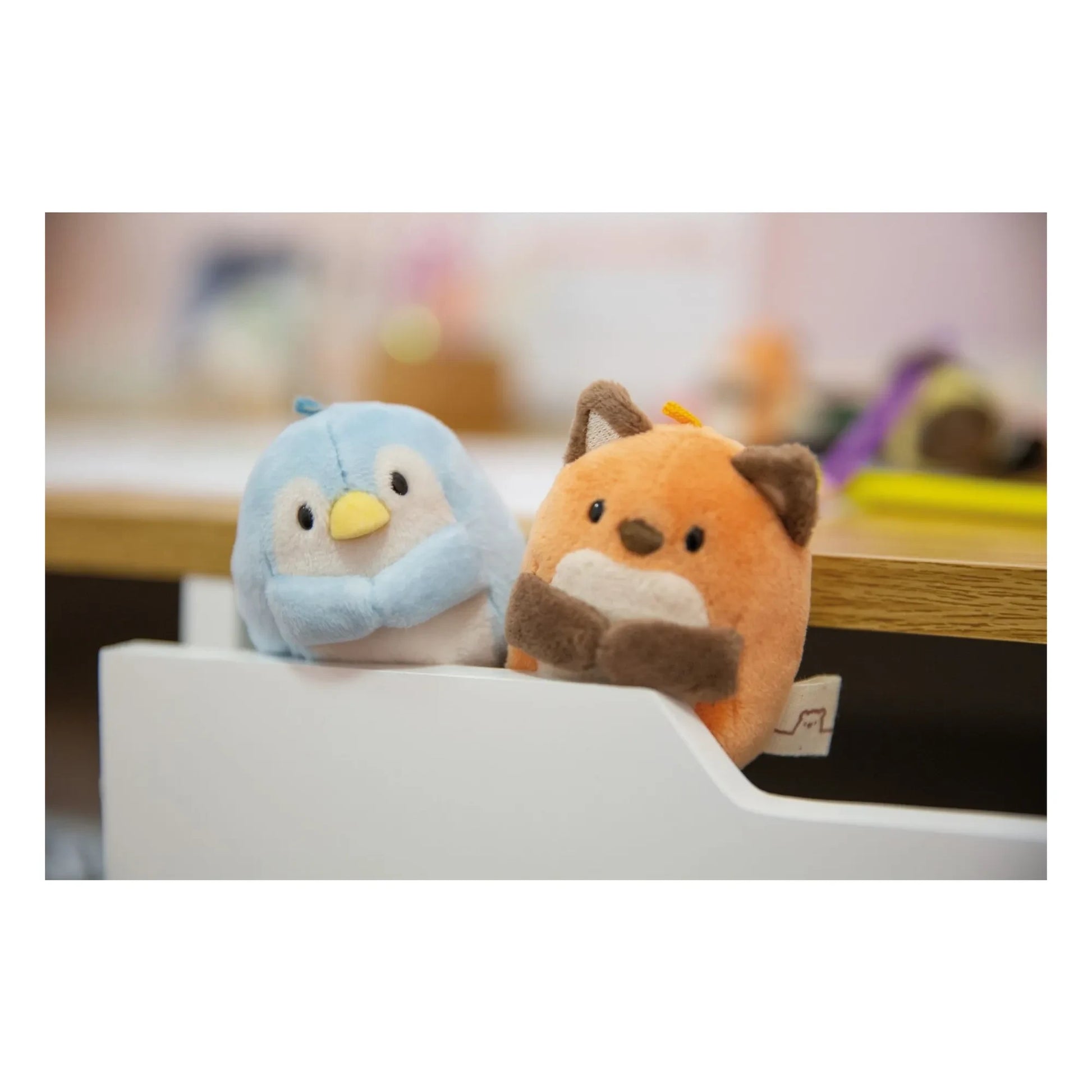Nici - Geeks fox plush with frog disguise | Green