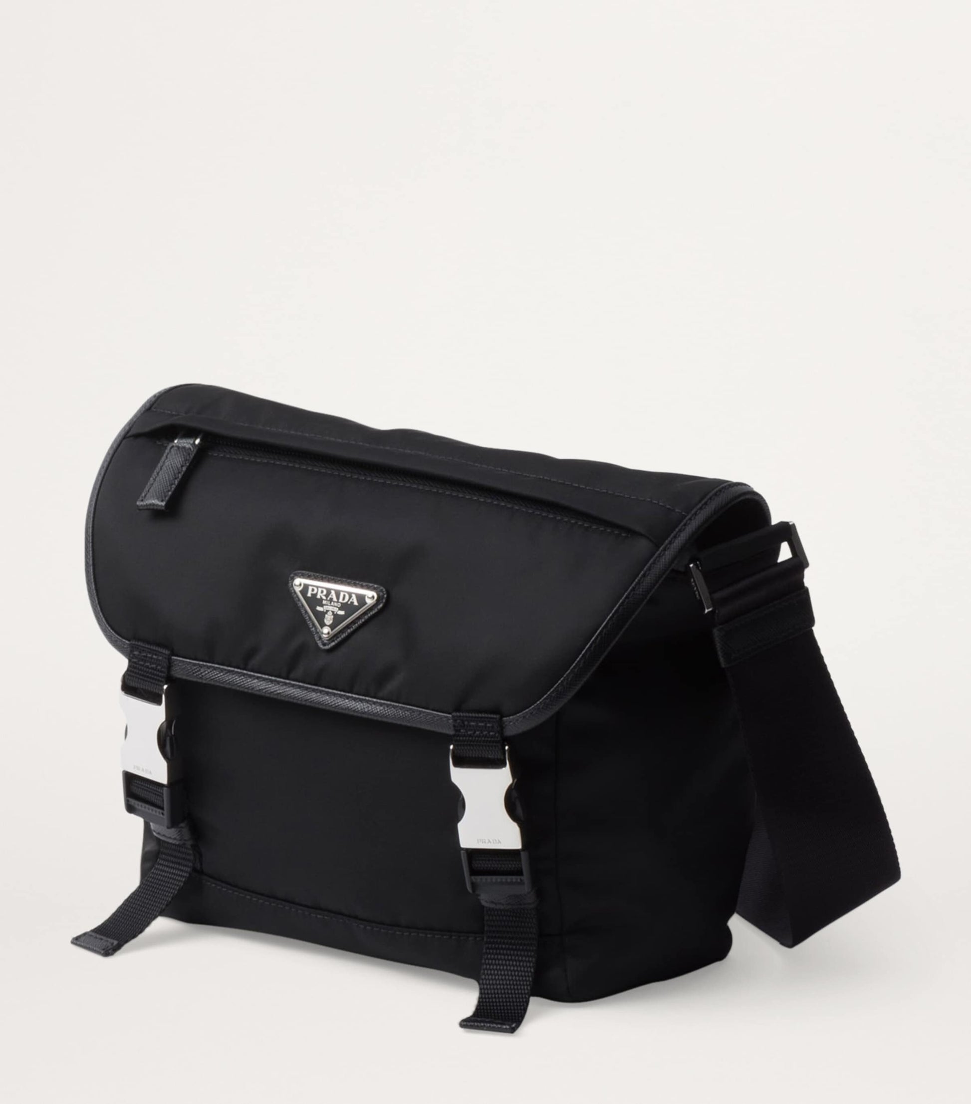 Prada Re-Nylon and Saffiano Leather Shoulder Bag