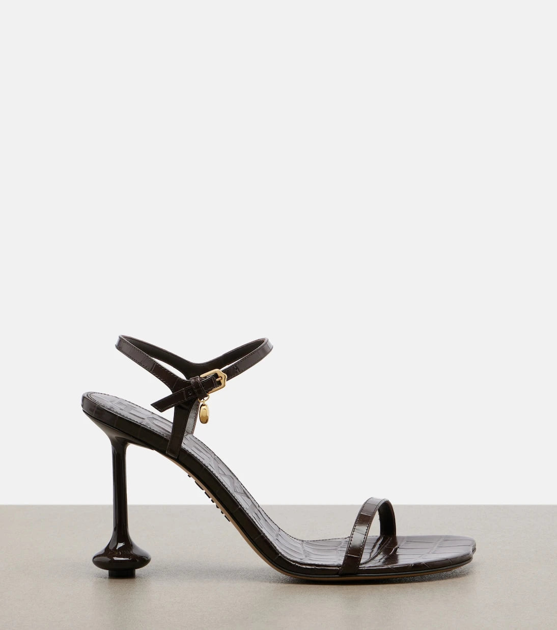 Loewe - Toy croc-effect leather sandals