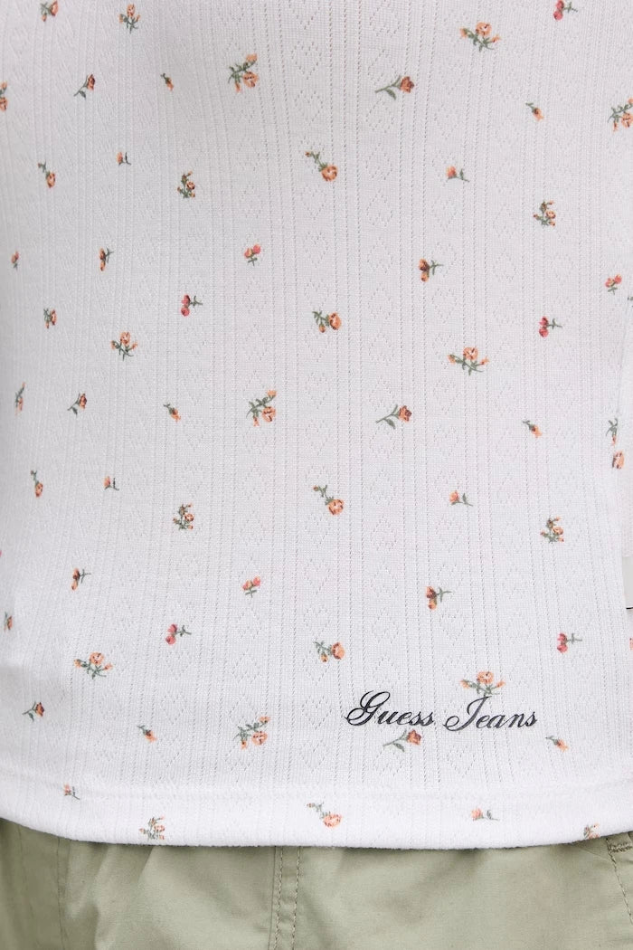 Guess Jeans Къс топ дамски