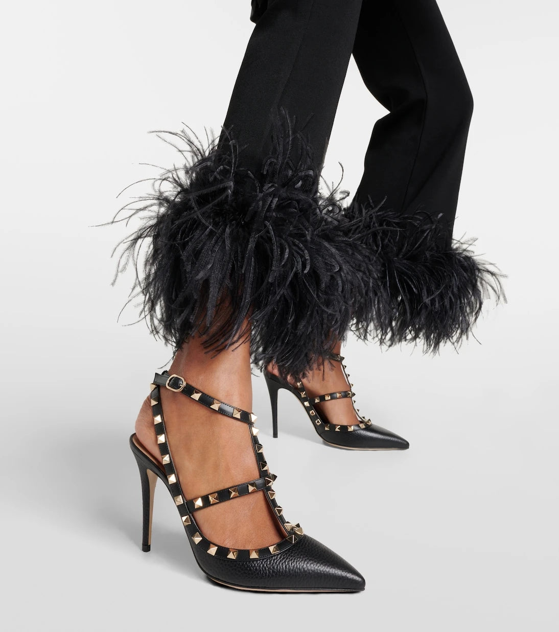 Valentino Garavani - Rockstud leather pumps