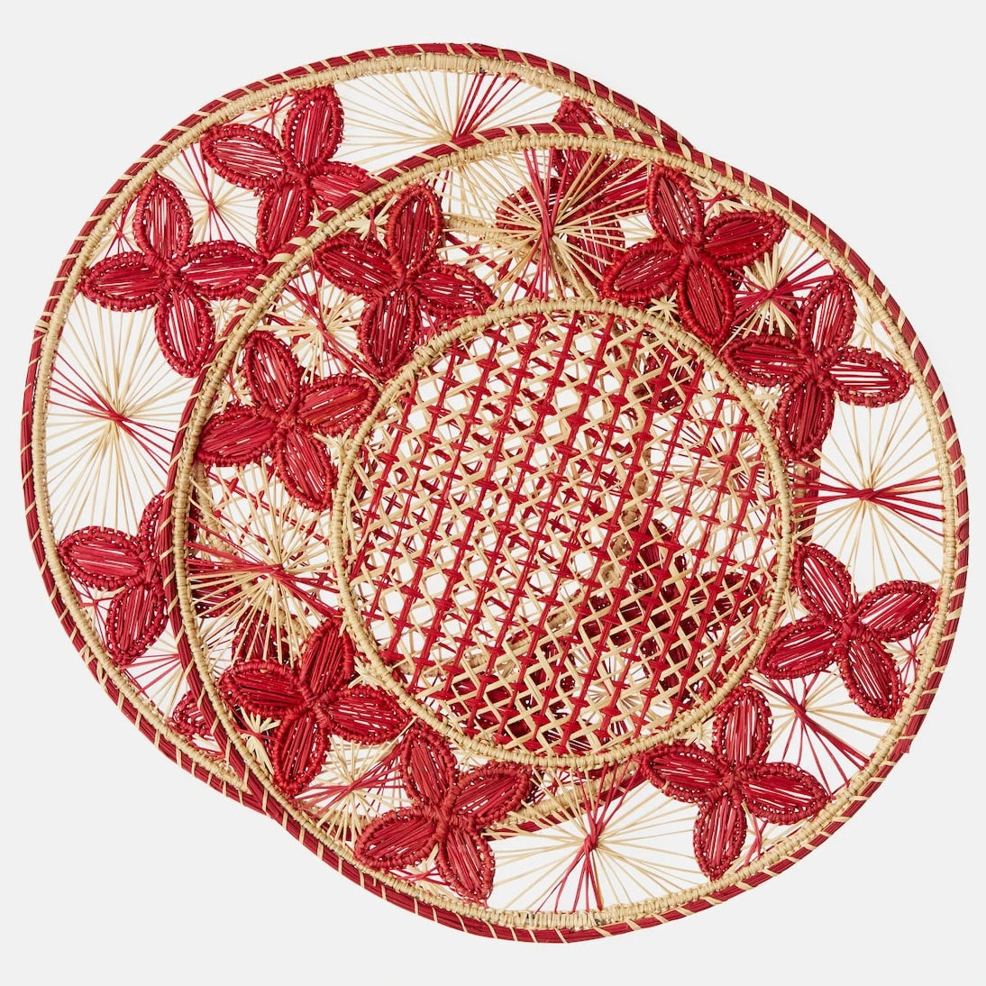 Cabana - Louloudi set of 2 wicker placemats