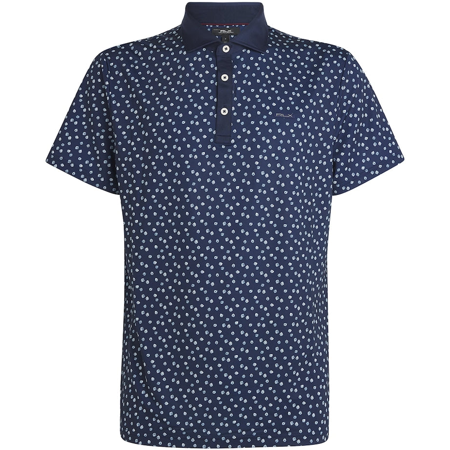 Printed Airflow Polo Shirt