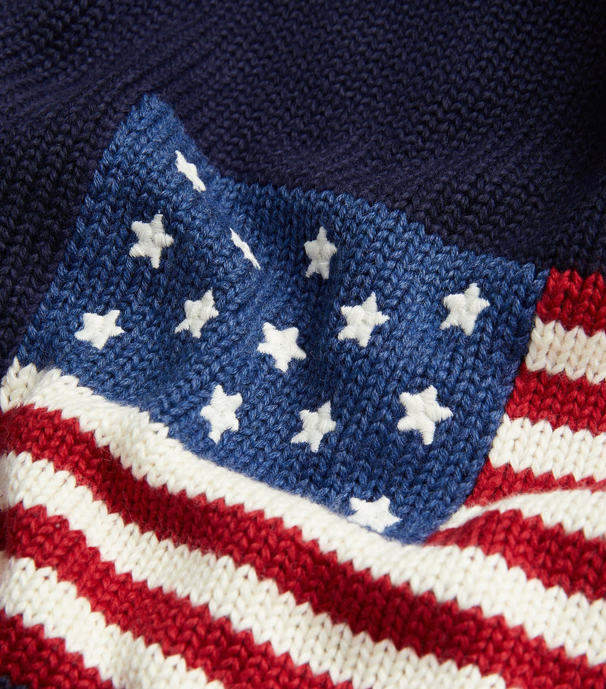 Blue American Flag Sweater