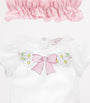 Cotton Bodysuit, Skirt and Headband Set (1-9 Months)