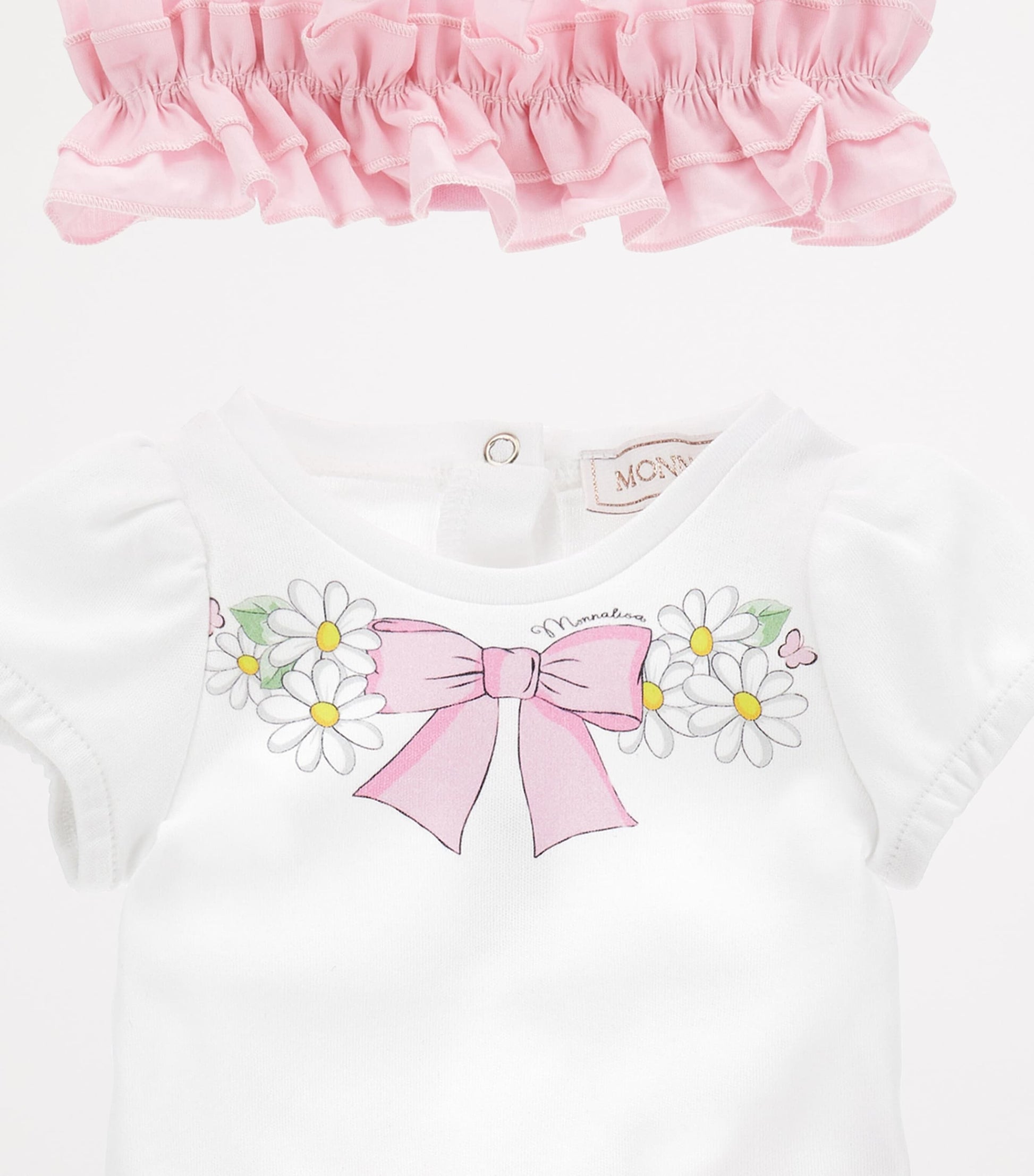 Cotton Bodysuit, Skirt and Headband Set (1-9 Months)