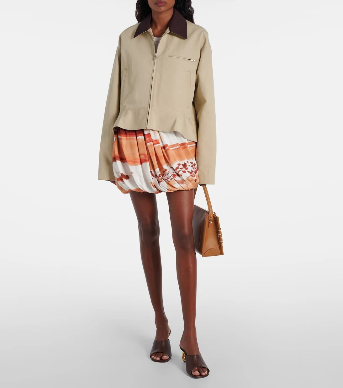 JW Anderson - Stitch leather mules