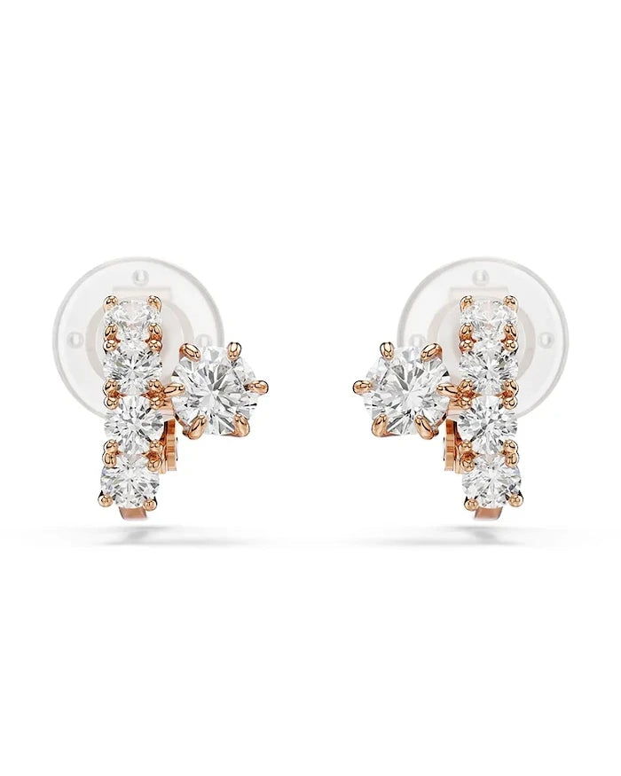 Swarovski kadın altın kaplama zirkonlu MATRIX broş