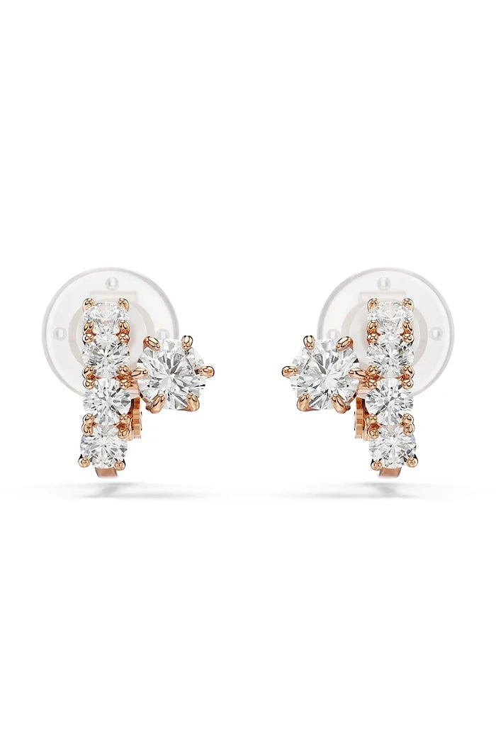 Swarovski kadın altın kaplama zirkonlu MATRIX broş