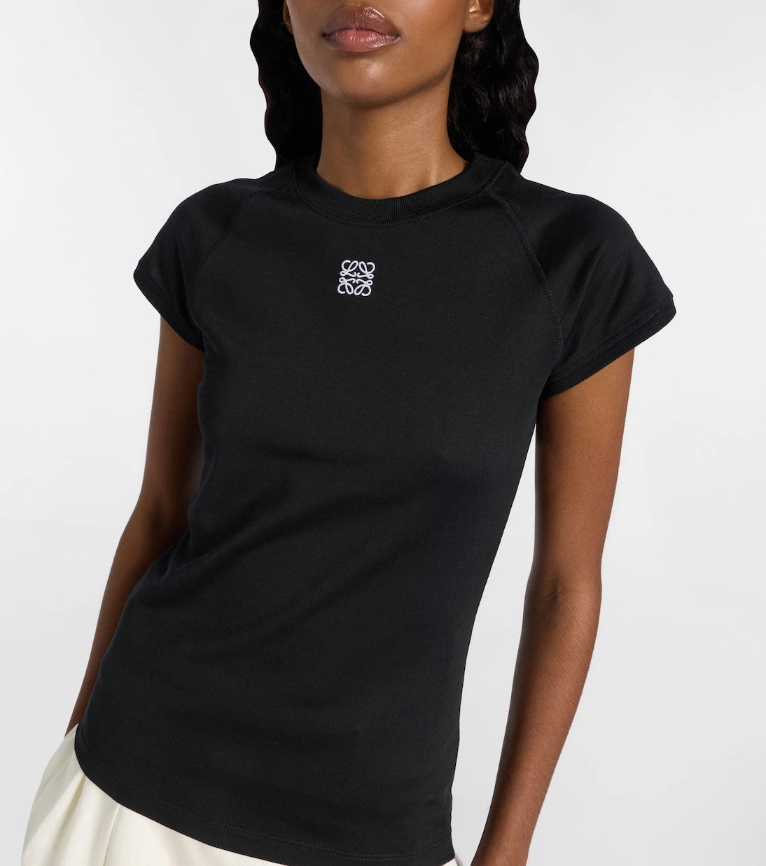 Loewe - Anagram cotton-blend jersey T-shirt