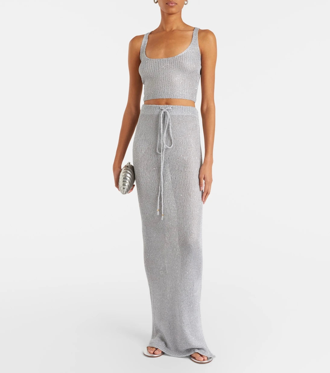 Bananhot - Aretha sequined crop top