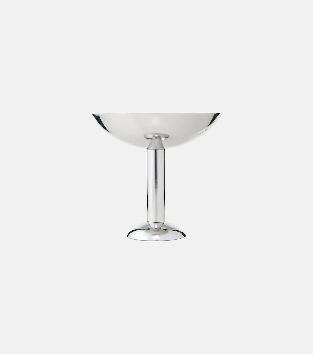 Louise Roe - Tall stainless steel champagne coupe glass