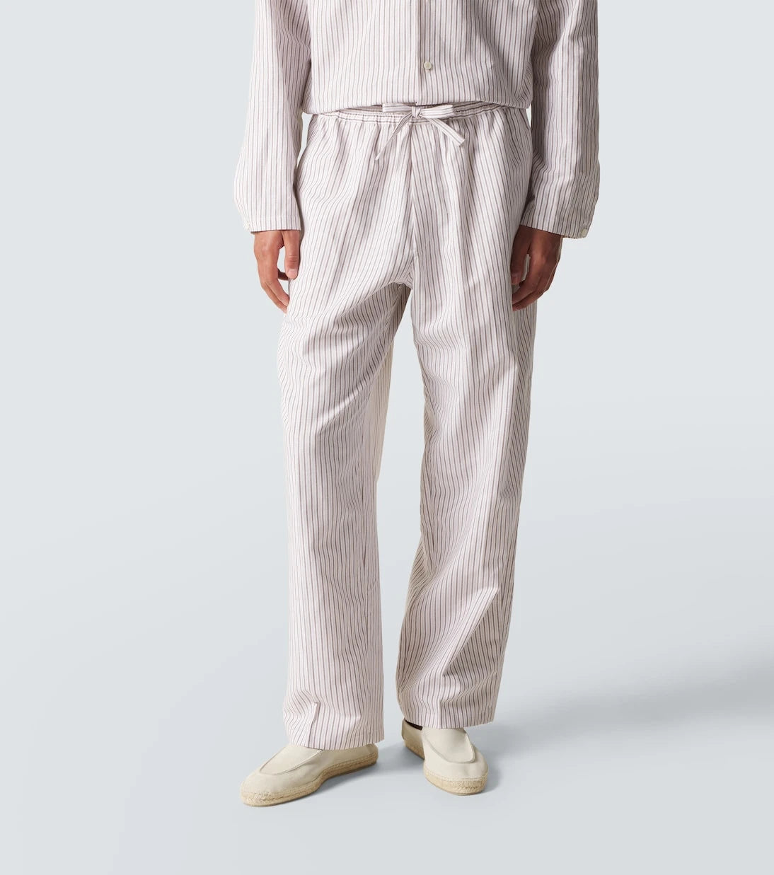 Umit Benan - Julian cotton and silk straight pants